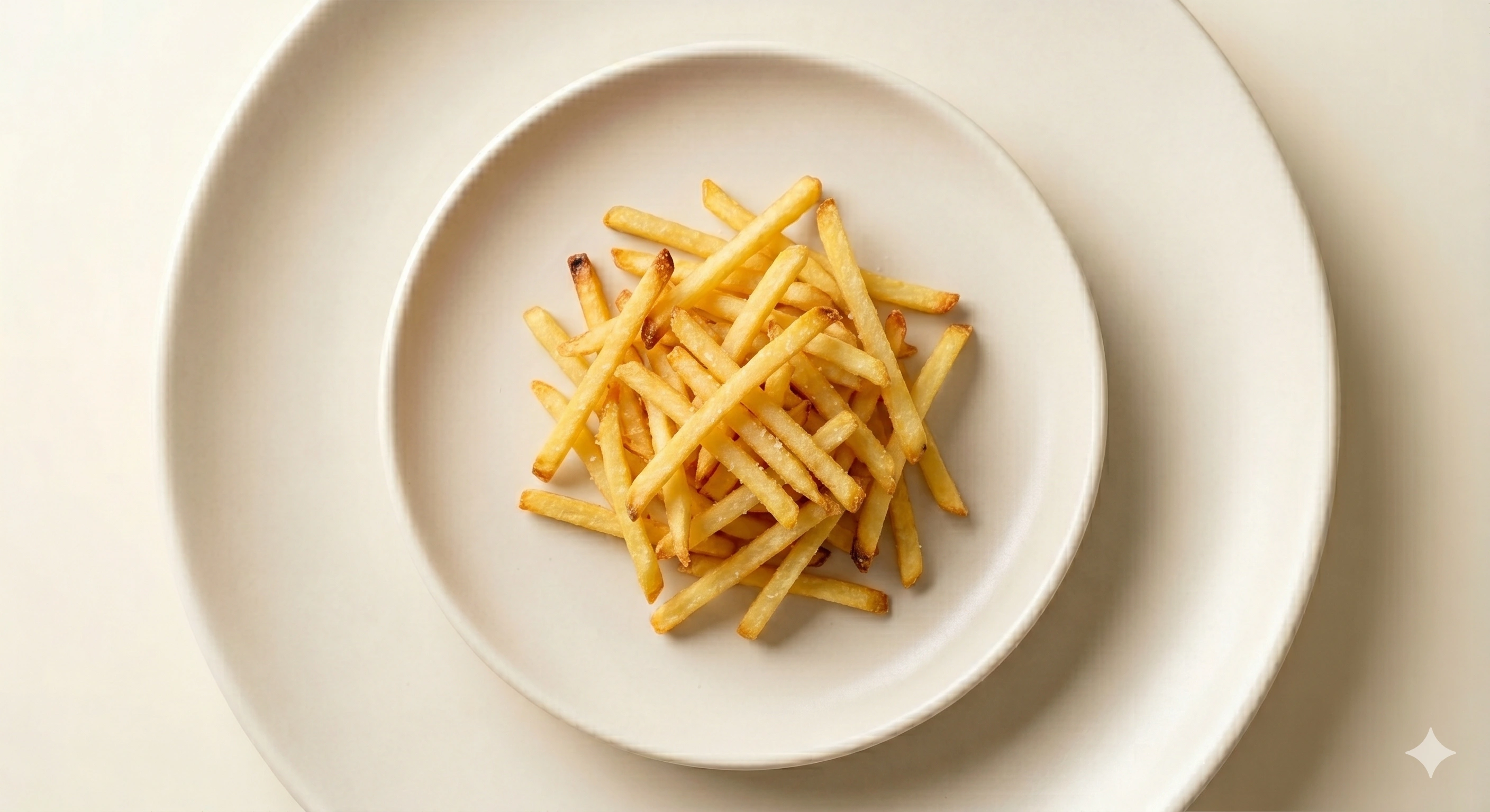 Premium frozen shoestring French fries